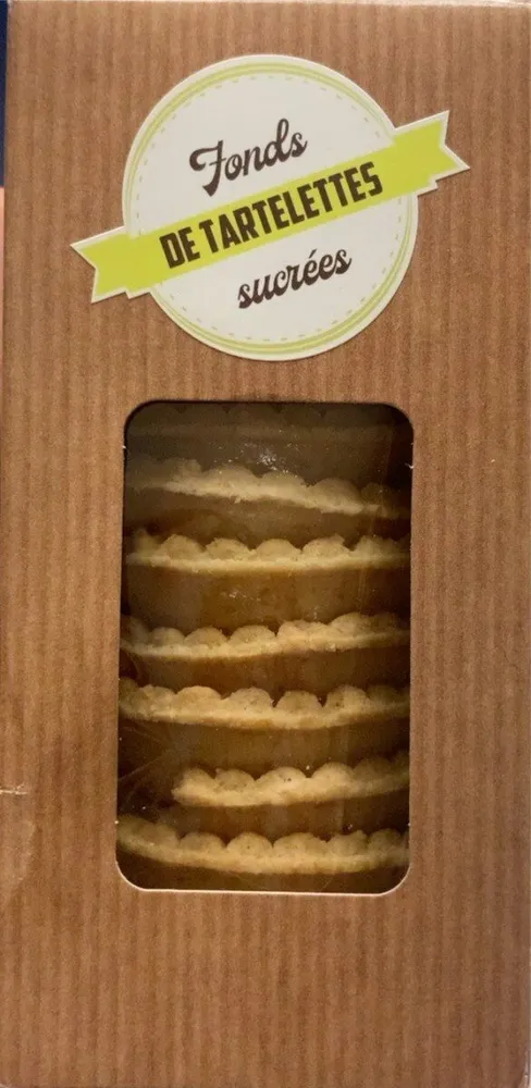 Fonds de tartelettes sucrées