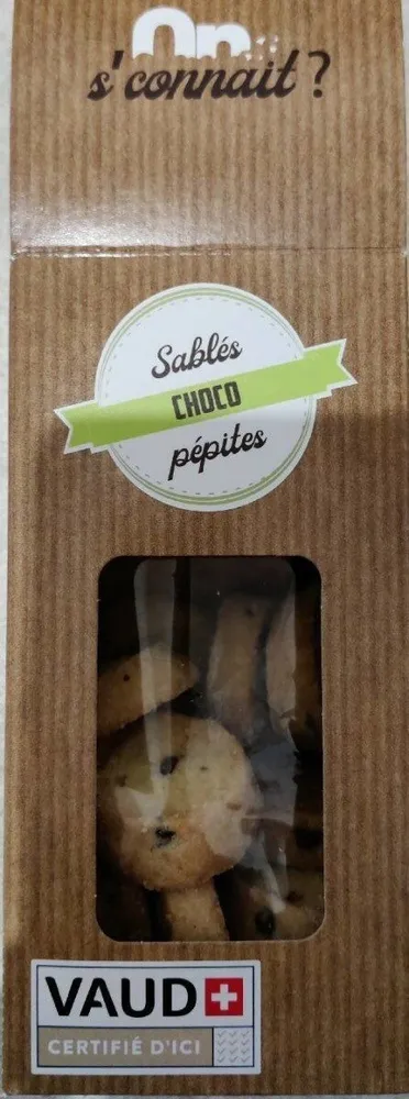 Sablés aux pépites de chocolat