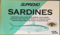 Sardines à l'huile d'olive