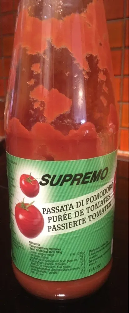 Purée de tomates