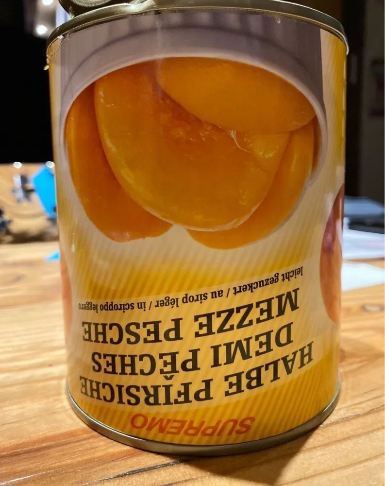 Demi pêches