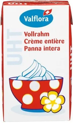 Crème entière UHT 250 ml