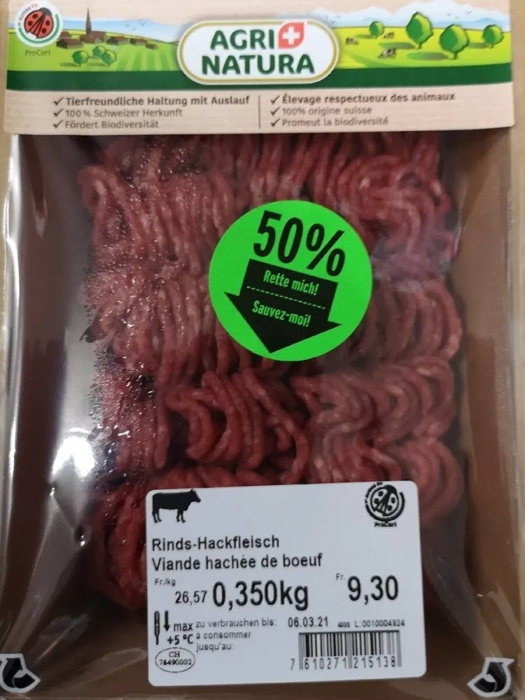 Viande hache