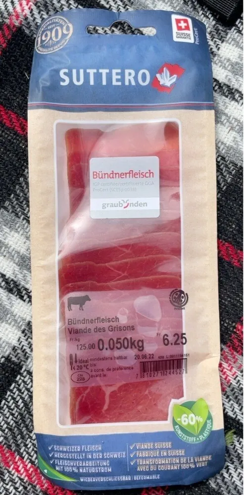 Bündnerfleisch