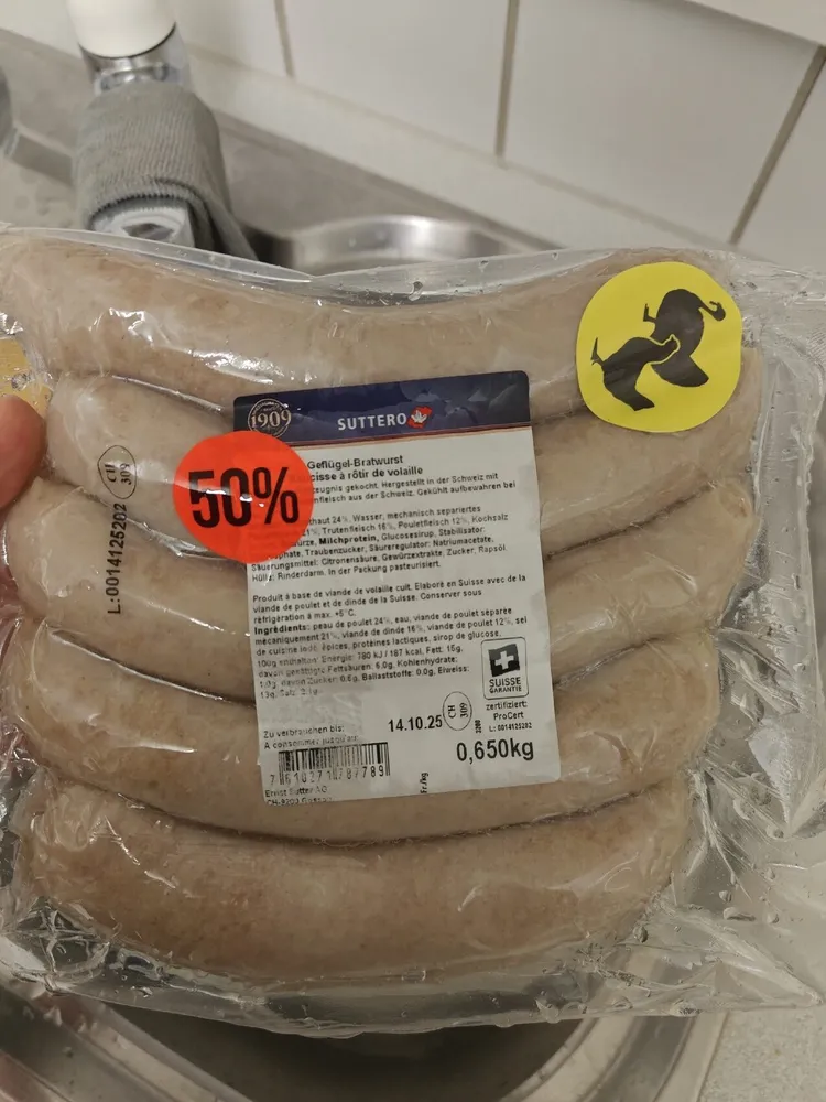 Geflügel Bratwurst