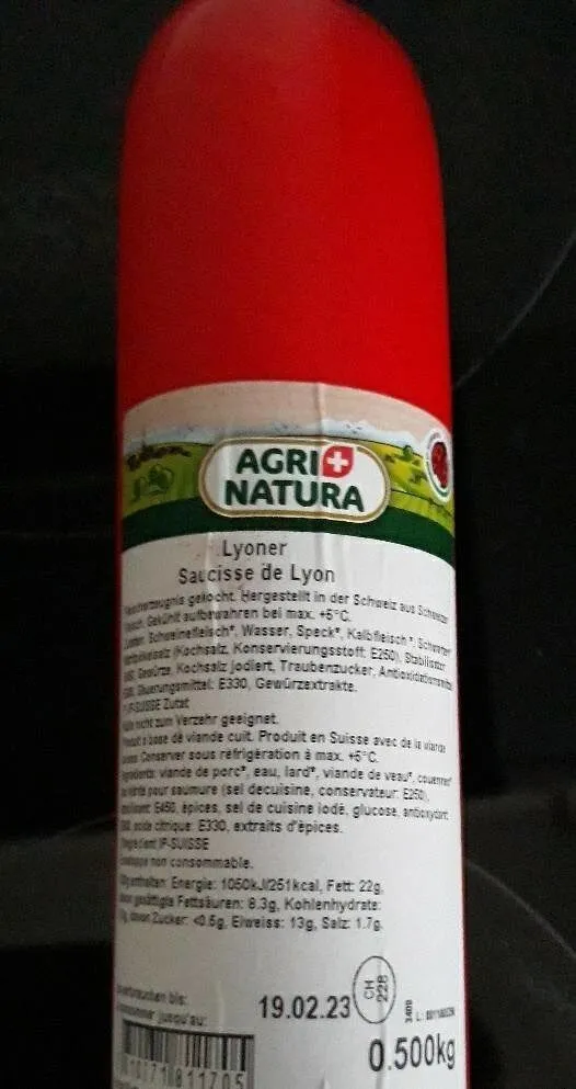 Saucisse de Lyon