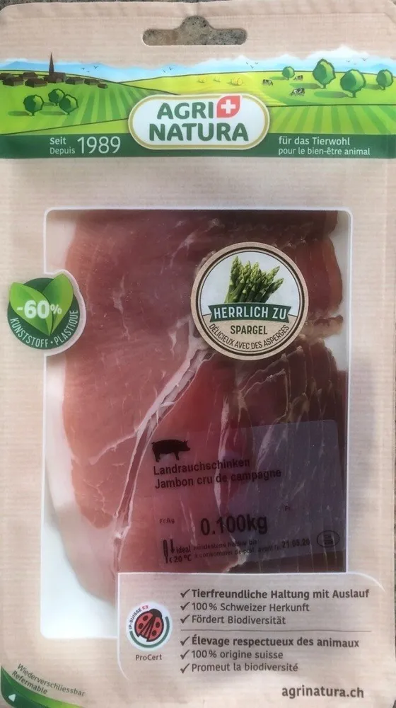 Jambon cru de campagne