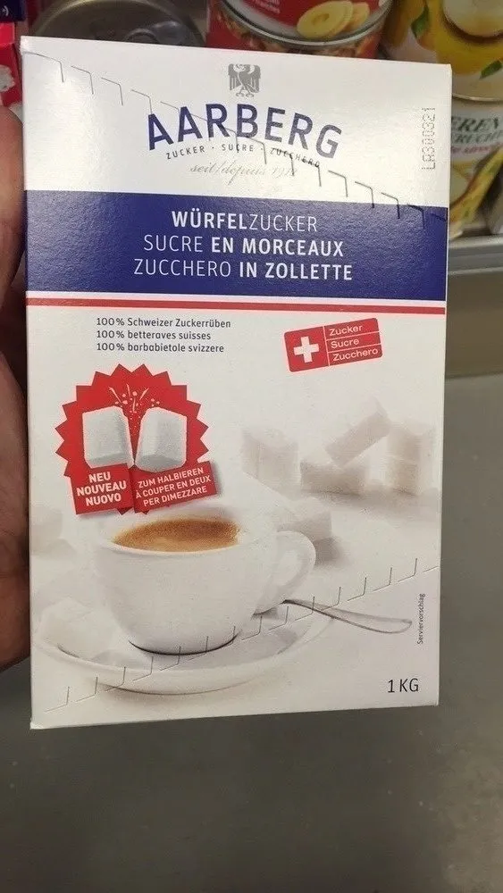 Sucre en morceaux