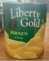 Liberty Gold Birnen in Sirup