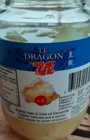 Gingembre marine avec Sucre et edulcorant