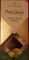 Précieux  noir citron basilic