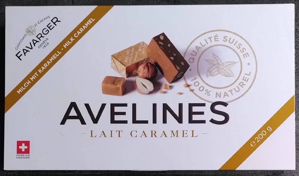 Avelines Lait Caramel