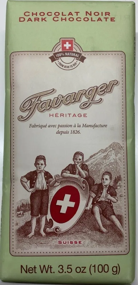 Chocolat noir, héritage, 66%