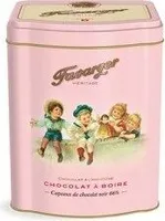 Favarger Metal Tin Drinking Chocolate