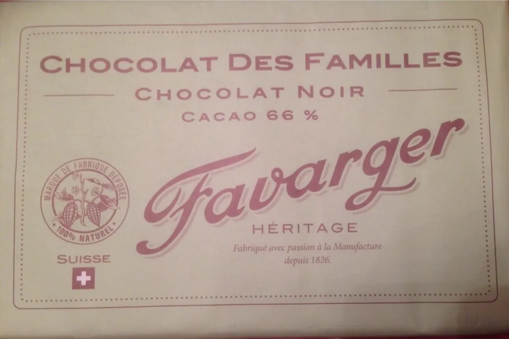 Chocolat des familles