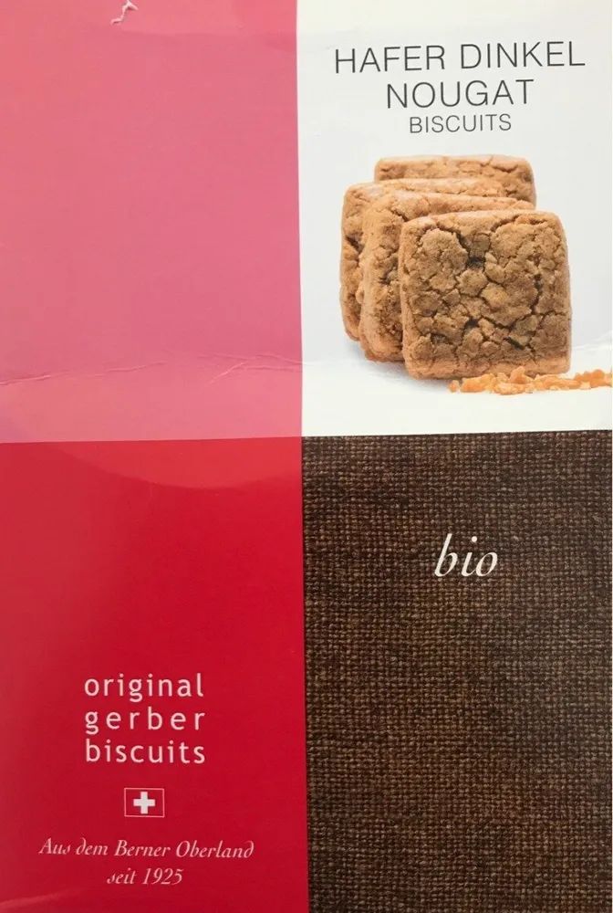 Bisuits nougat