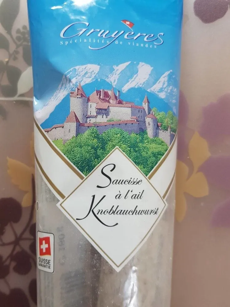Saucisse à l'ail Knoblauchwurst