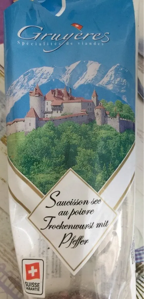 Saucisson sec au poivre