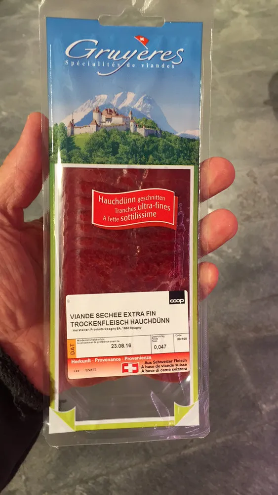 Salaisons De Gruyères Viande Séchée Extra Fin