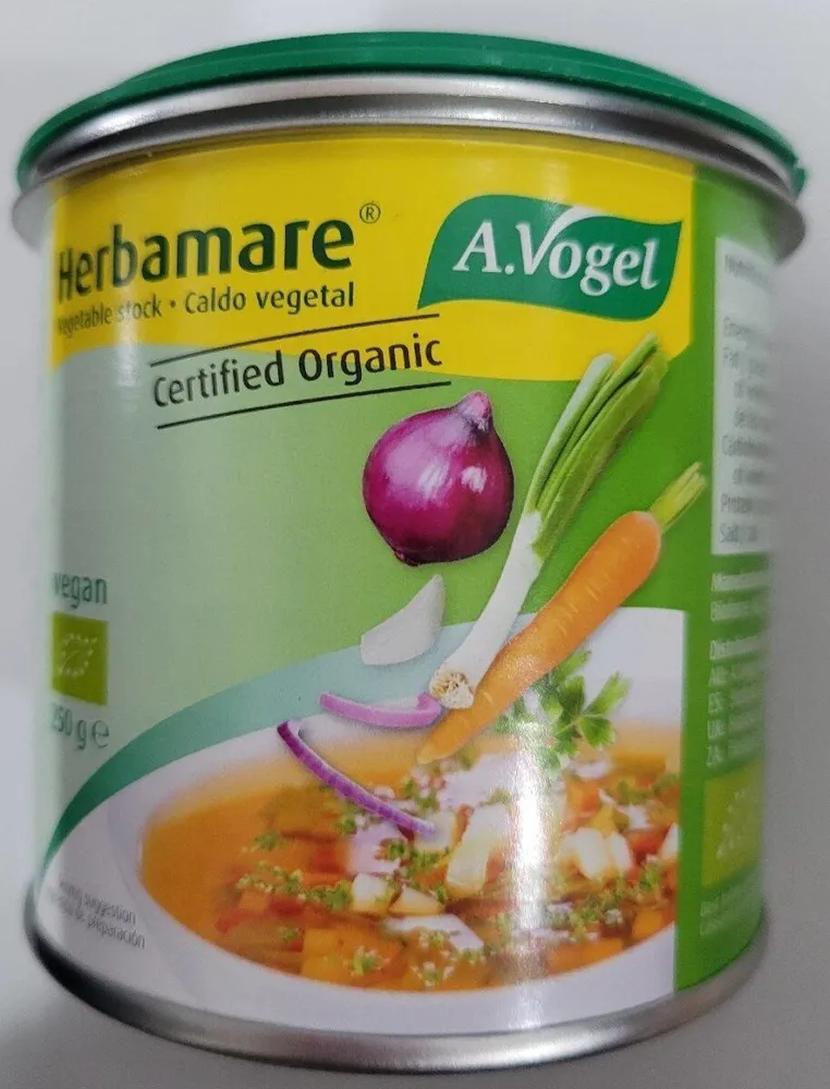 Herbamare, caldo vegetal