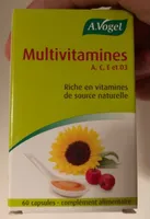 Multivitamines, A, C, E et D3