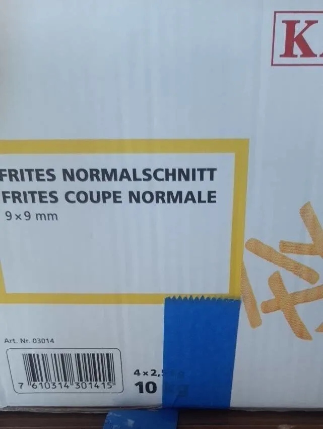 Frite coupe normale