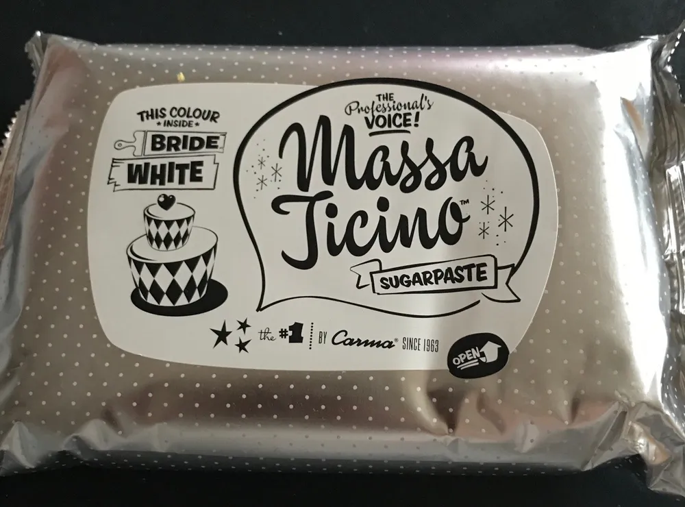 Pate a sucre blanche