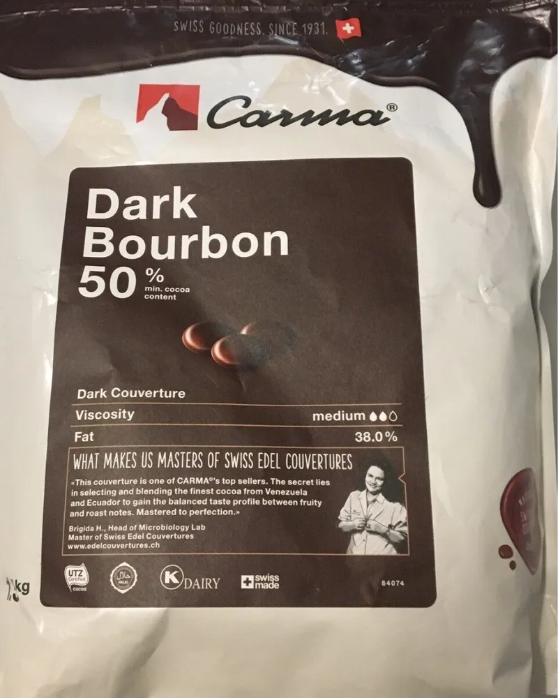 Schokolade Dark Bourbon 50%