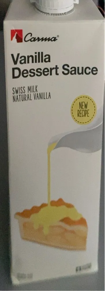 Vanilla dessert sauce