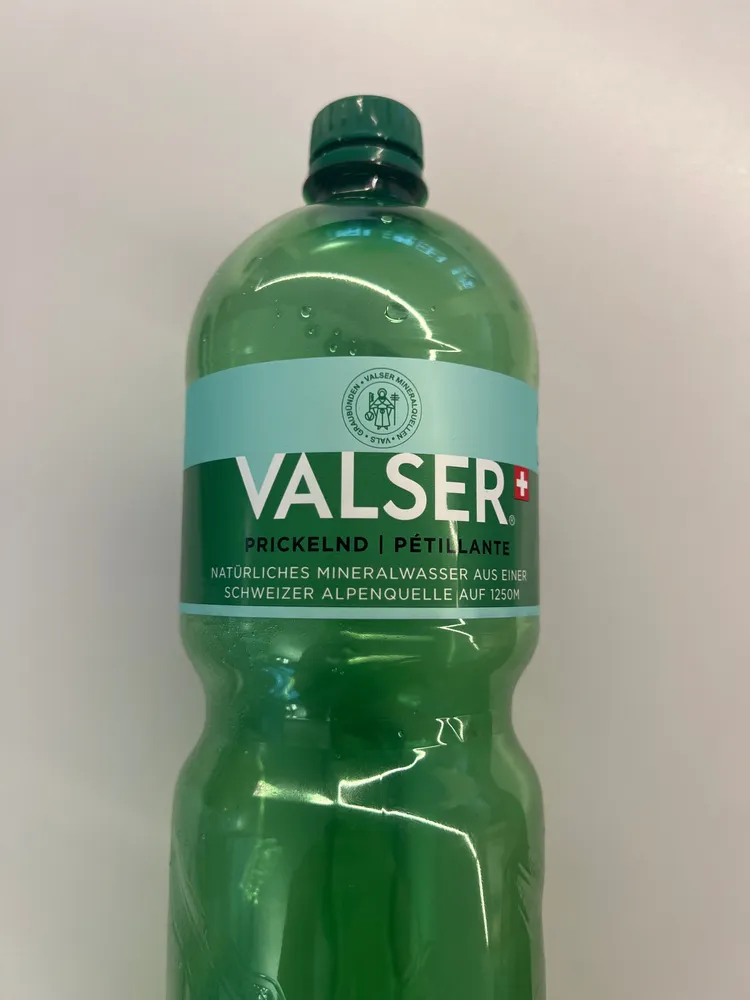 Mineralwasser Valser