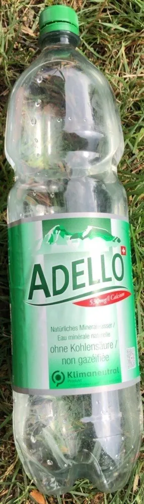 Eau minérale naturelle