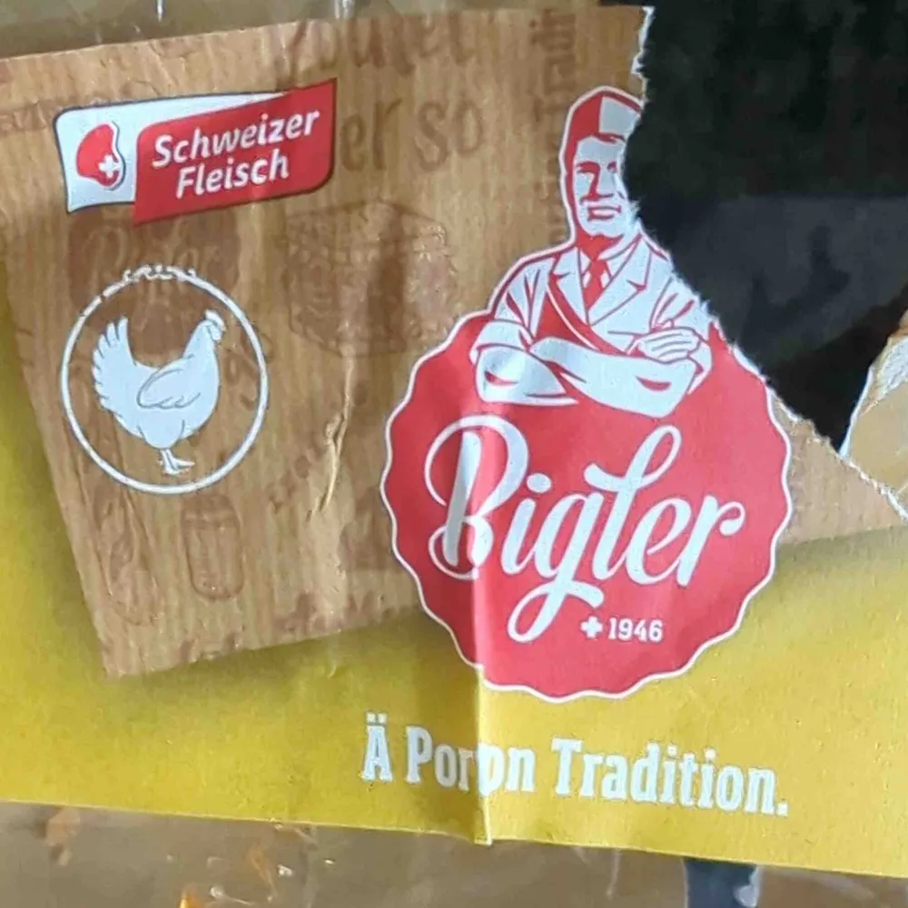 Weggli mit Pouletschnitzel