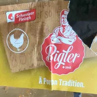 Weggli mit Pouletschnitzel