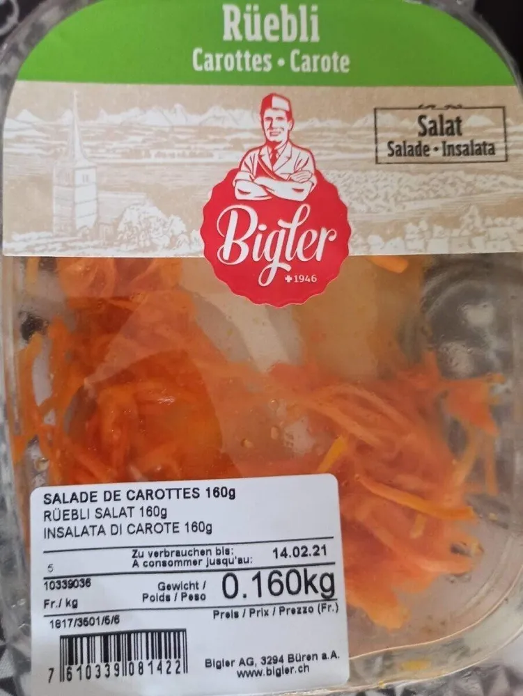Salade de carottes