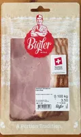 Jambon braisé en tranches