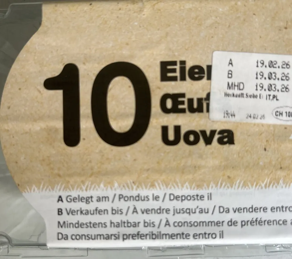 Import Eier