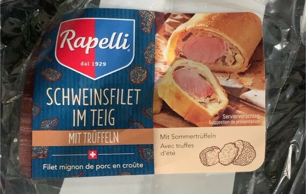 Filet mignon de porc en croûte