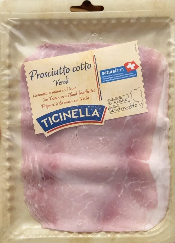 Prosciutto cotto Ticinella