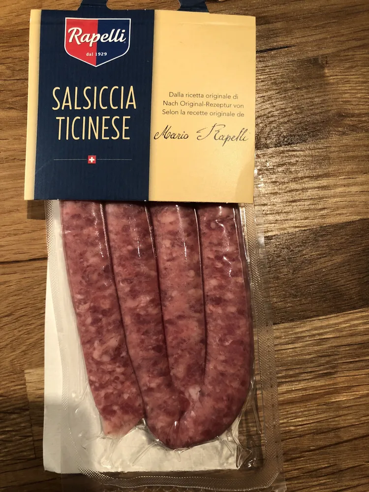 salsiccia TIcinese