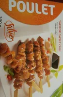 Poulet yakitori sweet chili