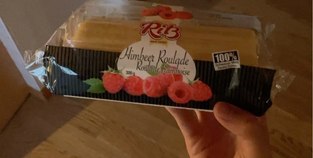 Himbeer roulade