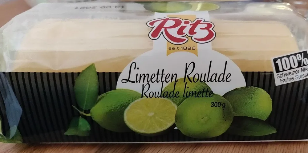 Limetten Roulade