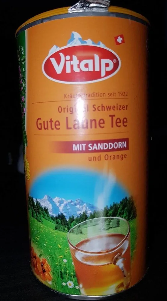 Vitalp Sanddorn Orange Tee