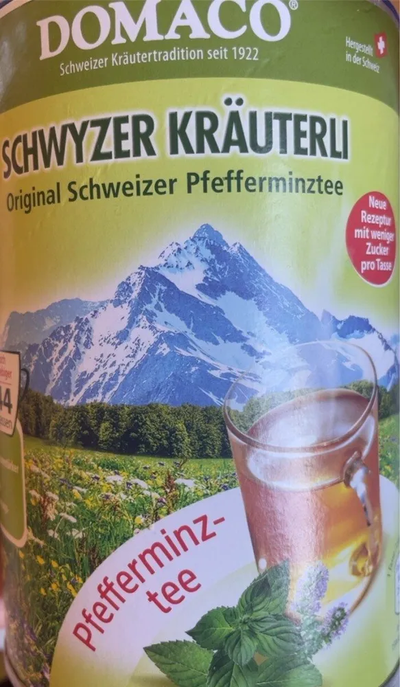 Thé menthe