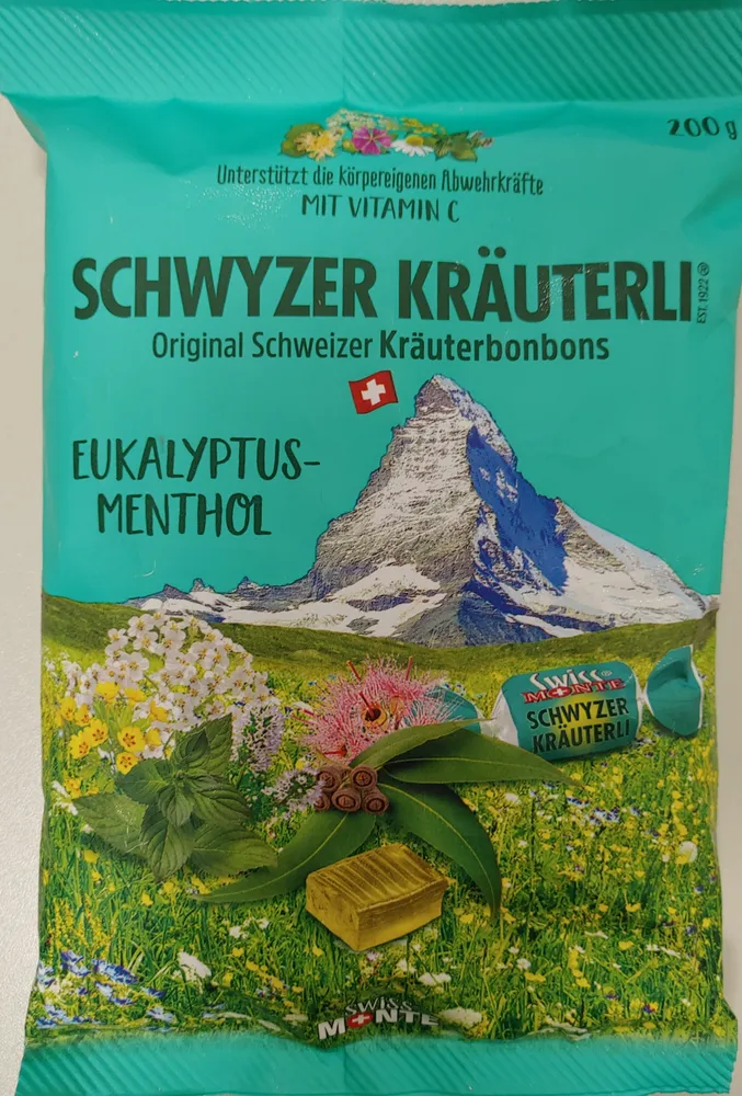 Schwyzer Kräuterli Eukalyptus-Menthol