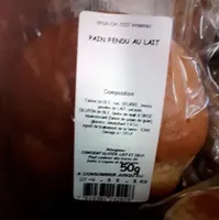 Pain fendu au lait