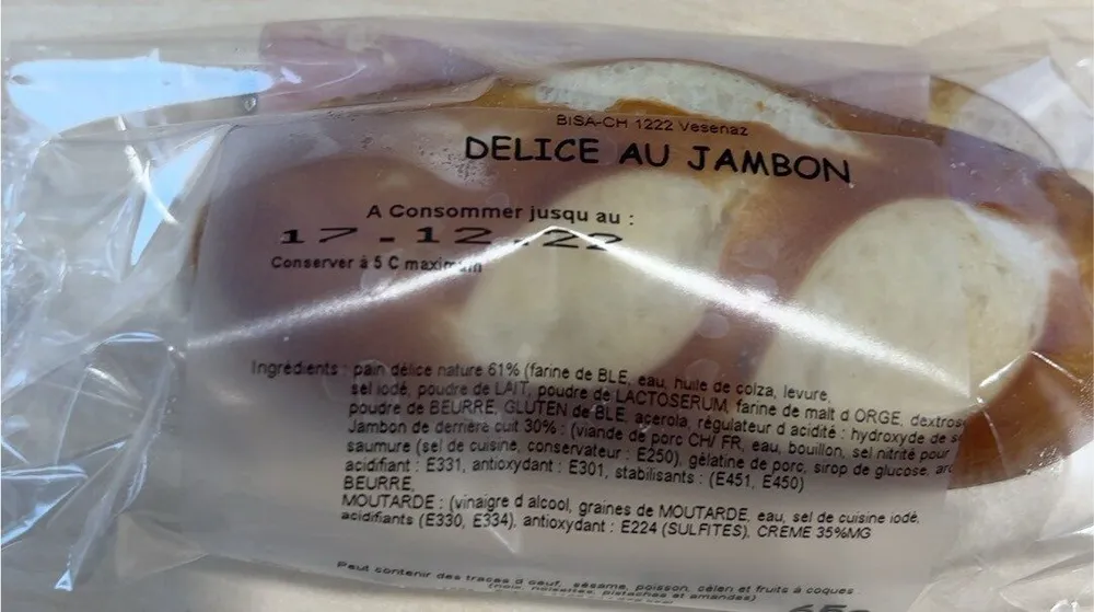 Delice au jambon