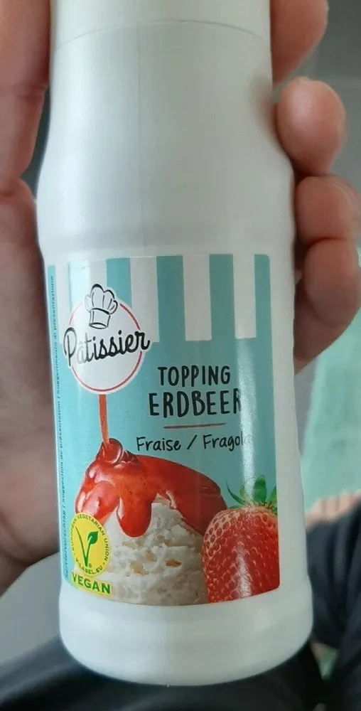Topping fraise