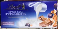 Lind Swiss classic, raisins roasted hazelnut almonds