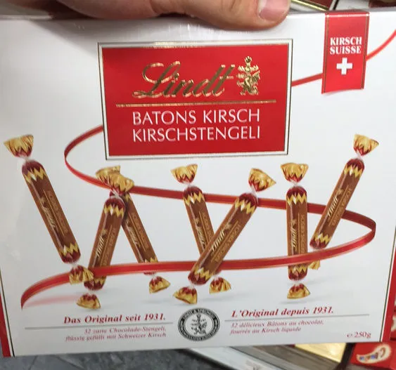 Batons Kirsch Kirschstengeli